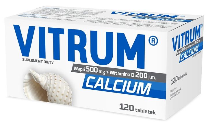 Vitrum CALCIUM 120 tabletek zdjęcie 1
