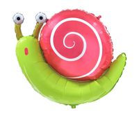 Balon foliowy Ślimak urodziny las 83x65 cm