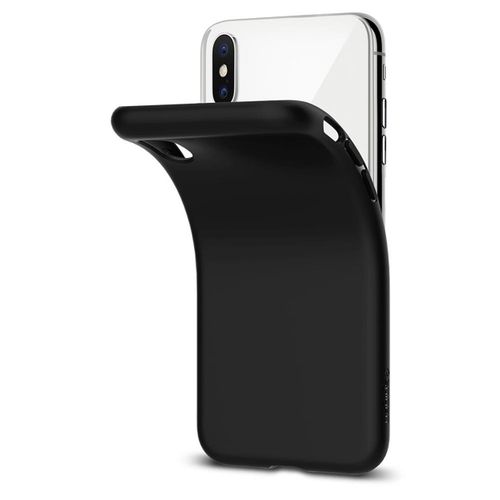 SPIGEN LIQUID CRYSTAL Apple iPhone X - MATTE BLACK na Arena.pl