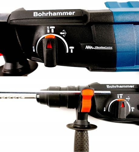 MŁOTOWIERTARKA 2800W SDS+ 2xGŁOWICA 16WIERTEŁ na Arena.pl