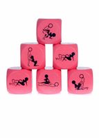Zabawka Kostka Miłości Do Kamasutry 25Mm Różowa - 1 Sztuka Seks