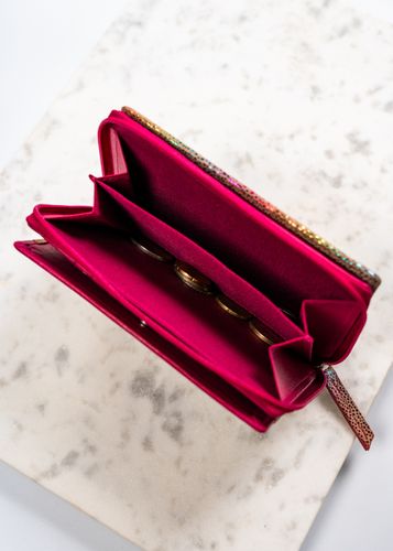 portfel damski skórzany rv-791-sla-4934 dot-pink na Arena.pl