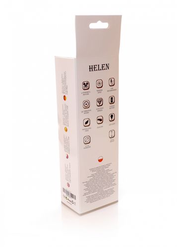 Vibrator HELEN Pink   12 vibration functions / 8 stimulation functions USB na Arena.pl