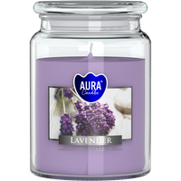 Świeca zapachowa BISPOL Aura snd99-79 (Lawenda) ~100h