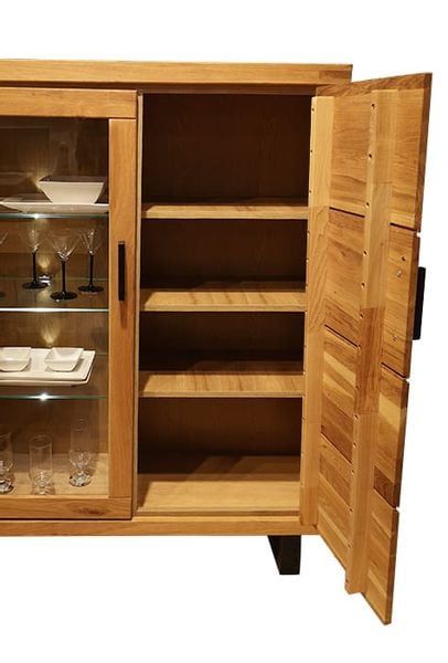 Witryna dębowa Como 2 zdjęcie 16