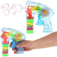 Pistolet na Bańki Mydlane Maszyna Maszynka Płyn Dużych Baniek Mydlanych