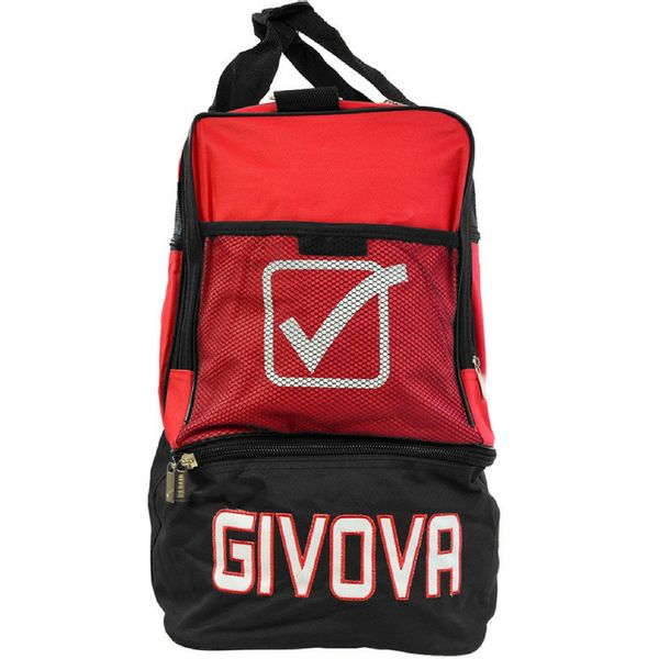 ND05_G0442-1210 Torba Givova Medium czerwono czar zdjęcie 4