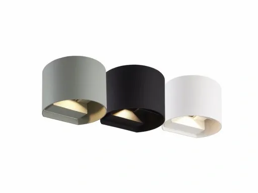 Kinkiet zewnętrzny LED 2x3W 4000K IP54 biały zdjęcie 3