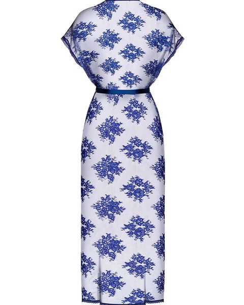 Flowlace peniuar kolor niebieski - Obsessive L/XL zdjęcie 4