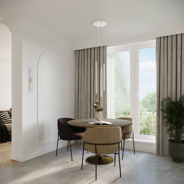 Lampa wisząca PASTELO 2 biała zdjęcie 8