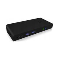 Stacja dokujaca ICY BOX USB-C - 2x HDMI, 4x USB 3.0, RJ-45