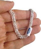 GRUBA BRANSOLETKA SREBRNA na rękę próby 925 SZEROKA (na PREZENT)