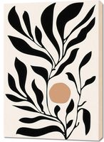 Obraz 70x100cm Kwietnik  Minimalistyczny , Wnętrza Styl Skandynawski, Boho