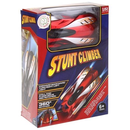 Samochód Auto Jeżdżące Po Ścianie - Czerwony na Arena.pl