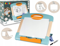Smoby Tablica suchościeralna dla dzieci Modułowa Magnetyczna Flamaster