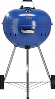 GRILL OGRODOWY WĘGLOWY OKRĄGŁY Z POKRYWĄ RUSZT XXL KÓŁKA POKRYWA 54CM YATO