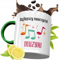 Kubek Zielony Dla Nauczyciela Na Dzień Nauczyciela Z Nadrukiem Ze Zdjęciem