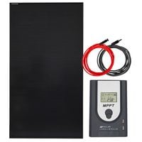 ZESTAW FOTOWOLTAICZNY 180W SOLARNY MPPT KAMPER ŁÓDŹ JACHT