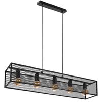 Nowoczesna Lampa Wisząca Loft Horus Plus  2914/Z-B-5