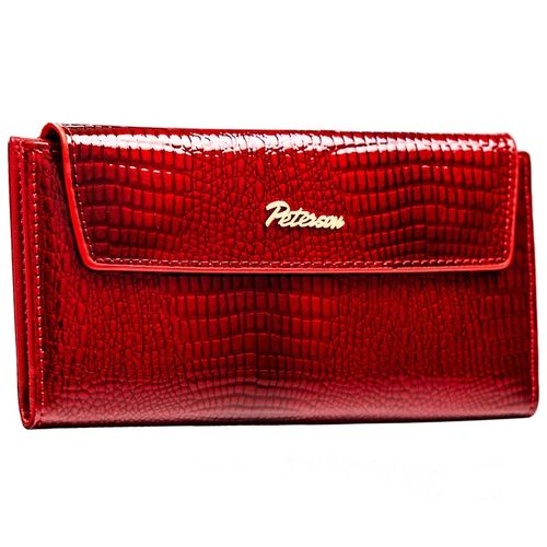 Portfel damski skórzany z RFID STOP Peterson skóra pojemny na prezent na Arena.pl