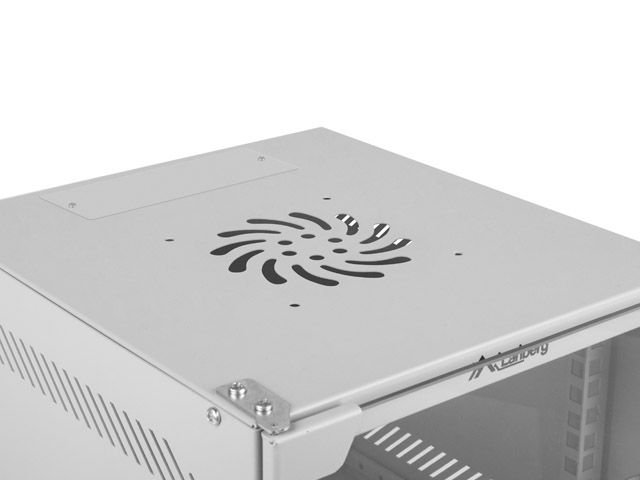 6U Szafa RACK wisząca 10" szara Lanberg zdjęcie 7