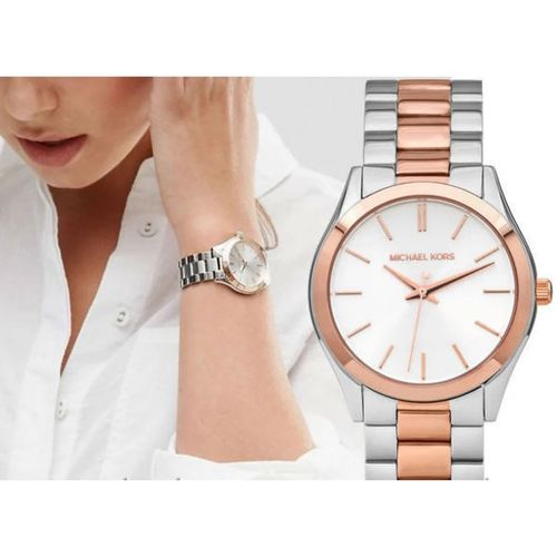 ZEGAREK DAMSKI Michael Kors MK3204B - Slim Runway + BOX na Arena.pl