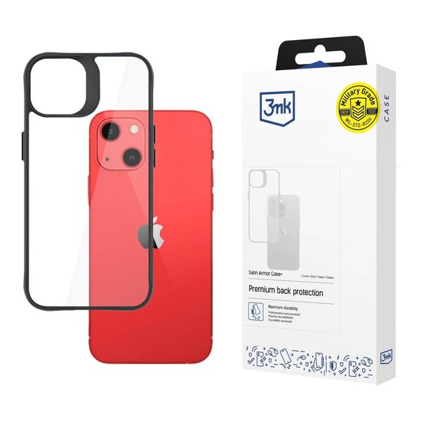 Satynowe etui na Apple iPhone 13 - 3mk Satin Armor Case+ zdjęcie 1