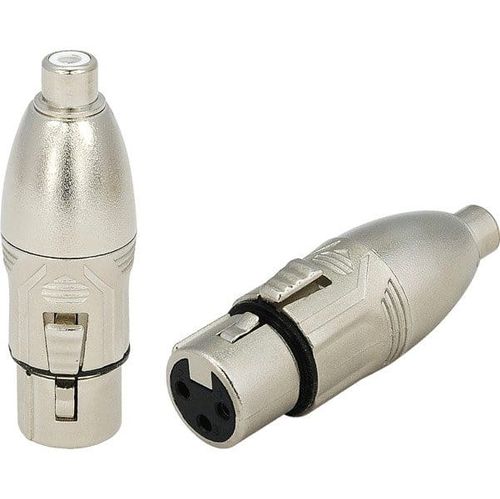 Roxtone przejściówka Gniazdo RCA żeńskie, 3 pin gniazdo XLR żeńskie RA2XFPF na Arena.pl