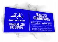 Tabliczka Grawerowana 10x5 cm Laminat Grawerski z LOGO Personalizacją