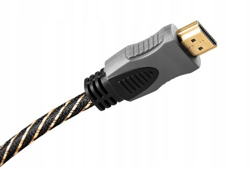 KABEL HDMI 2.0 PRZEWÓD HIGH SPEED 48bit TV MONITOR PC 3D 4K FHD FILTR 10m na Arena.pl