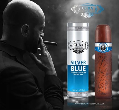 CUBA EDT MEN SILVER BLUE 100ML na Arena.pl