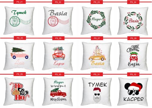 Foto PODUSZKA z imieniem PREZENT święta mikołajki na Arena.pl
