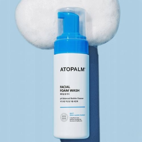 Pianka do mycia twarzy Skóra sucha wrażliwa ATOPALM Facial Foam Wash 150ml na Arena.pl