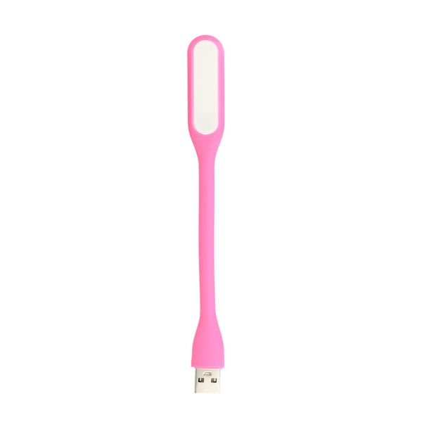 Lampka Mini LED Silikonowa USB Różowa zdjęcie 1