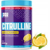 L-CYTRULINA Jabłczan 400G + 50G GRATIS Przedtreningówka POMPA
