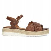 Damskie sandały płaskie espadryle GEOX skóra 41