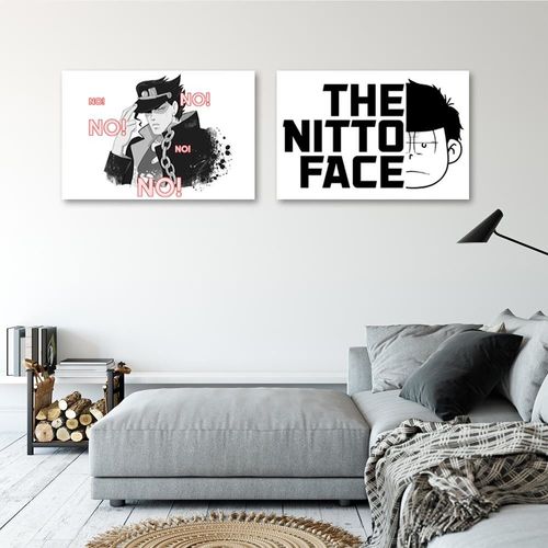 Obraz na płótnie - Canvas, Manga Nitto Face 70x50 na Arena.pl