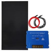 ZESTAW FOTOWOLTAICZNY 180W SOLARNY MPPT KAMPER ŁÓDŹ JACHT