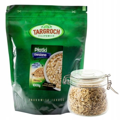 Płatki Owsiane 6x 1kg Targroch 6kg Duży Zestaw na Arena.pl