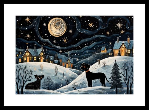 Plakat 30x20cm Nocny Psi Patrol na Arena.pl