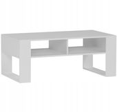 Meble Stolik kawowy ława półka A-6 biały 90x58x55cm produkt polski