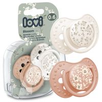 LOVI SMOCZEK USPOKAJAJĄCY DYNAMICZNY BLOSSOM IVORY 2 SZTUKI 0-6m