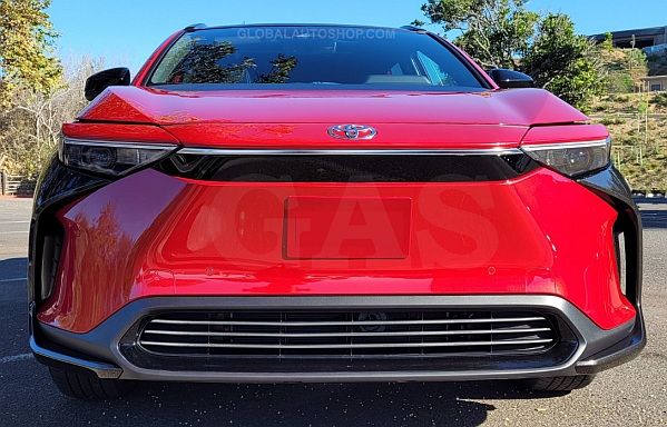 Toyota bZ4X - Chromowane Listwy Chrome Grill Atrapy Zderzaka Tuning zdjęcie 1