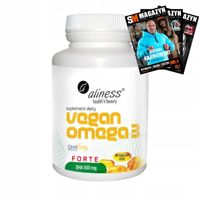 ALINESS VEGAN OMEGA 3 FORTE DHA SERCE 500mg 60k