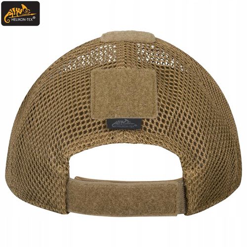 Czapka z Daszkiem Helikon Mesh Bejsbolówka Siatka Regulowana Brązowa Coyote na Arena.pl