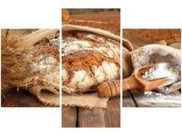 90X60CM OBRAZ CHLEB WIEJSKI ZAKWASIE