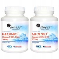 2x Krill Oil Aliness Olej z Kryla NEPTUNE Omega 3