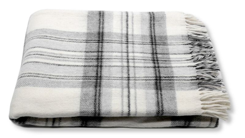 Koc Wełniany 150X200 Krata 18750 zdjęcie 2