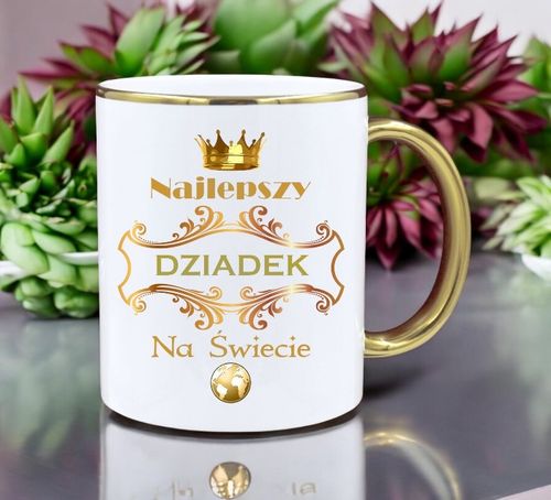 KUBEK Z NADRUKIEM ŚMIESZNY PREZENT DZIEŃ DZIADKA URODZINY IMIENINY DZIADEK na Arena.pl