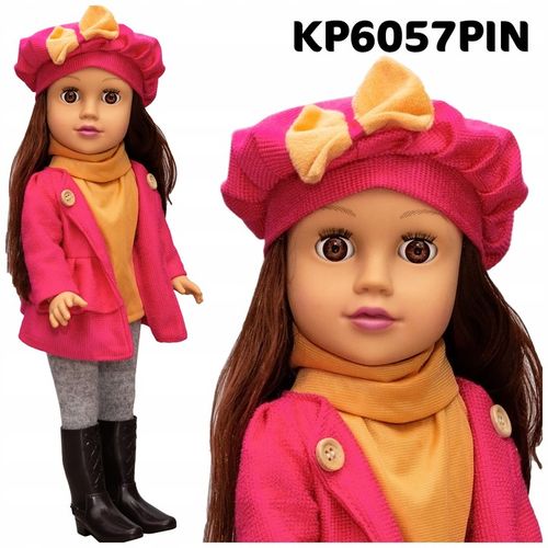 LALKA BOBAS INTERAKTYWNA ŚPIEWA I MÓWI PO POLSKU ANGIELSKU KINDERPLAY 47cm na Arena.pl